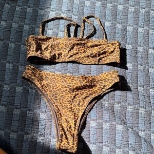 Kendall & Kylie Leopard Print Bikini